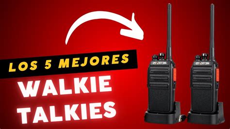 📡 📱 Los 5 Mejores Walkie Talkie Calidad Precio De Amazon 2024 Largo Alcance Sin Licencia