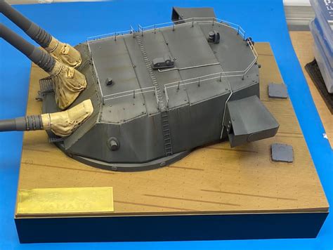 Yamato Type 94 46cm Gun Main Turret No1 By Cdw Finished Takom 1