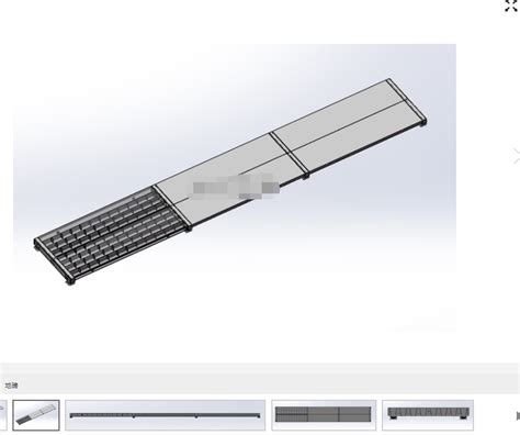 称重地磅图纸 SOLIDWORKS 2018 模型图纸下载 懒石网