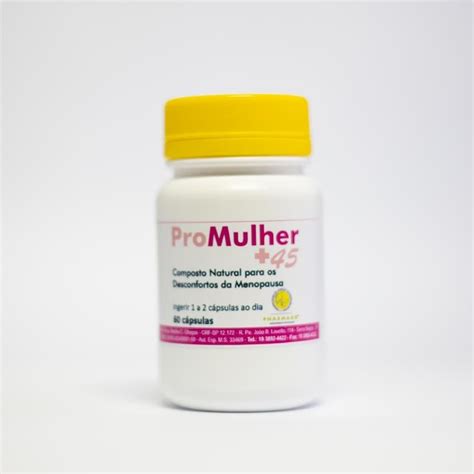 Pro Mulher 45 60 cápsulas Comprar em Pharmako