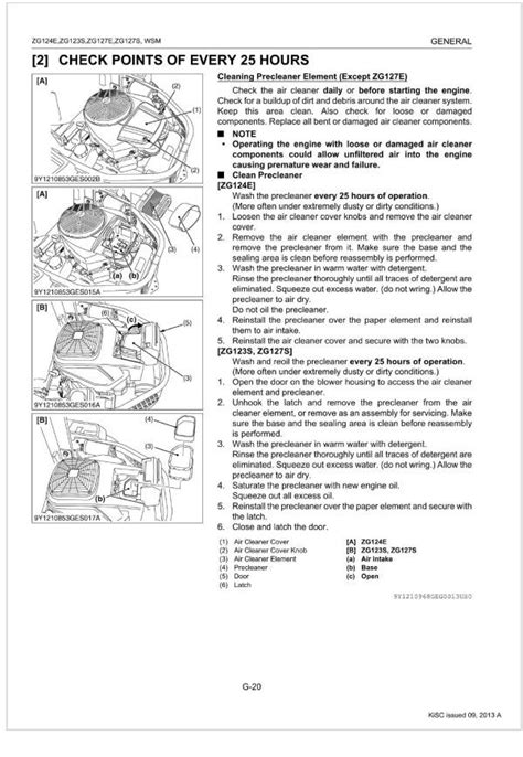 Kubota Zero Turn Mower ZG127E Workshop Manual