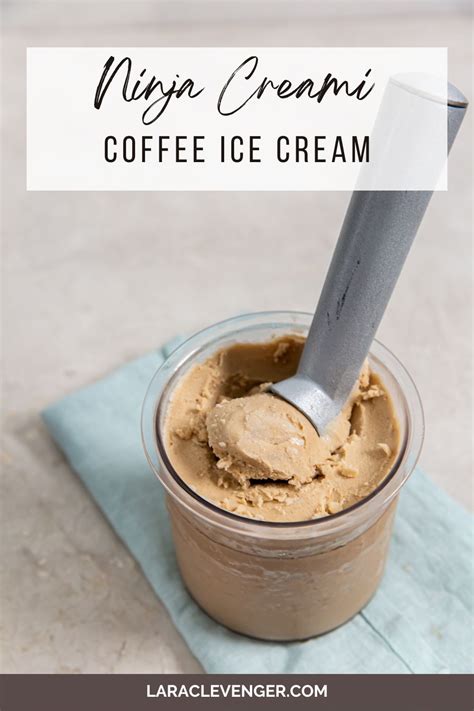 Coffee Ice Cream Ninja Creami Coffee Ice Cream Ice Cream Maker