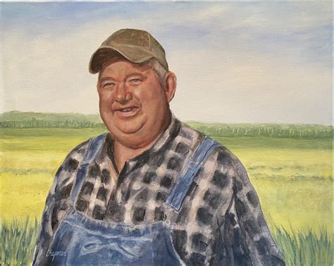 It Aint Much But Its Honest Work Farmer Meme Painting X Original