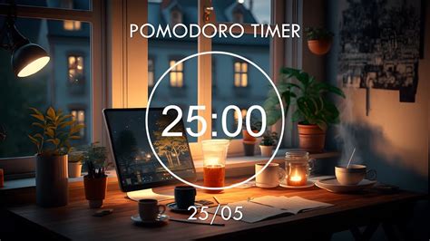 25 5 Pomodoro Timer Relaxing Lofi Deep Focus Pomodoro Timer Stay