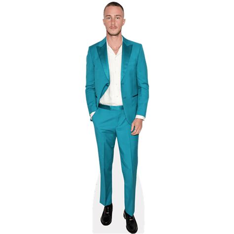 Drew Starkey Blue Suit Mini Cardboard Cutout Standee