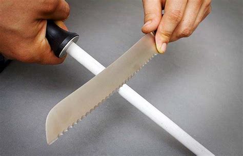 How To Sharpen A Serrated Knife Homestead Authority