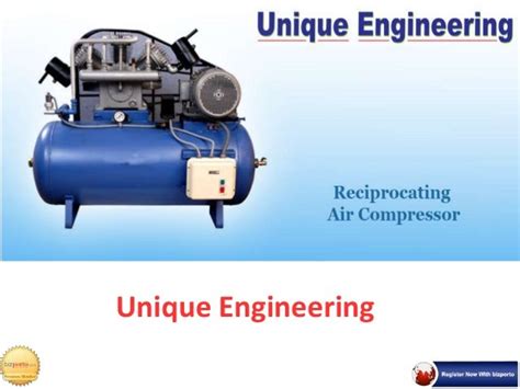 Lubricated Screw Compressors In Pune Unique Engineering