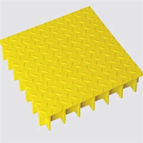 Yellow Hard Frp Grating For Industrial Mm At Best Price In Chennai