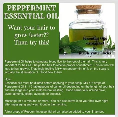 Benefits Of Peppermint Oil And How To Use It Hair Growth Treatment