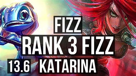 FIZZ Vs KATA MID 11 0 4 Rank 3 Fizz Legendary TR Challenger