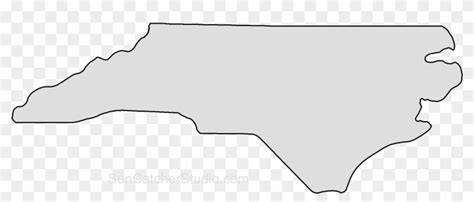 North Carolina Map, North Carolina Outline, Map Outline, - North ...