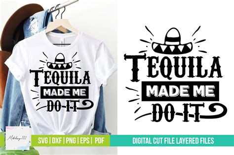 Tequila Made Me Do It Svg Design Graphic By Svgstudiodesignfiles