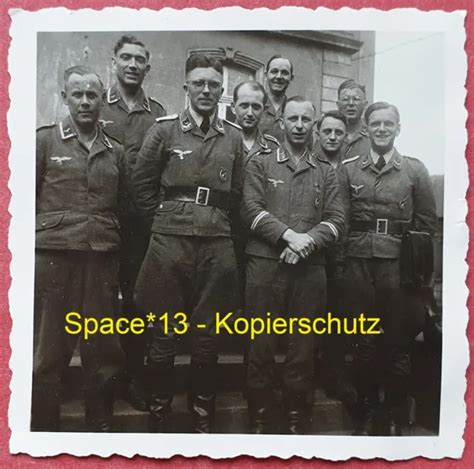 Foto Flak Offiziere Mit Flakkampfabzeichen Portrait Ostfront Wk