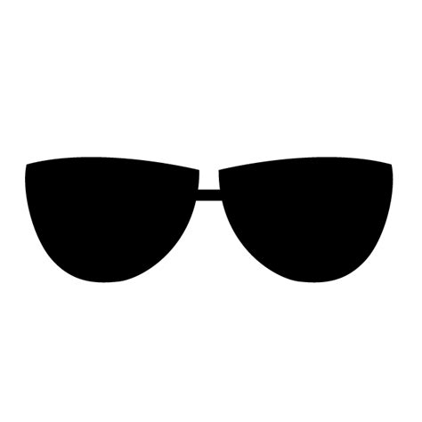 Silhouette clipart sunglasses, Silhouette sunglasses Transparent FREE ...