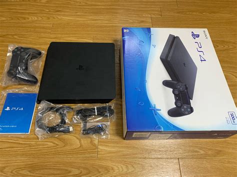 Yahooオークション 美品 Playstation4 ジェット・ブラック 500gb