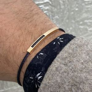 Men S Gold Bracelet K Solid Gold Men Bracelet Men Jewelry Gift