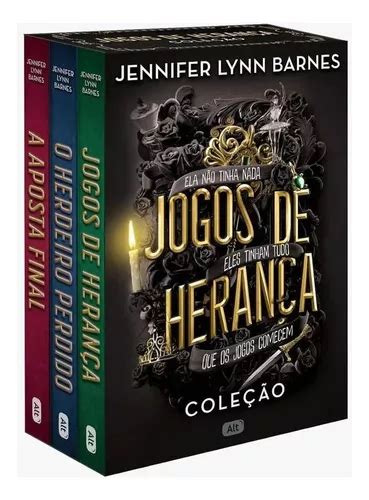 Jogos De Herança Box 3 Livros Juvenil Romance Jennifer Lynn Barnes