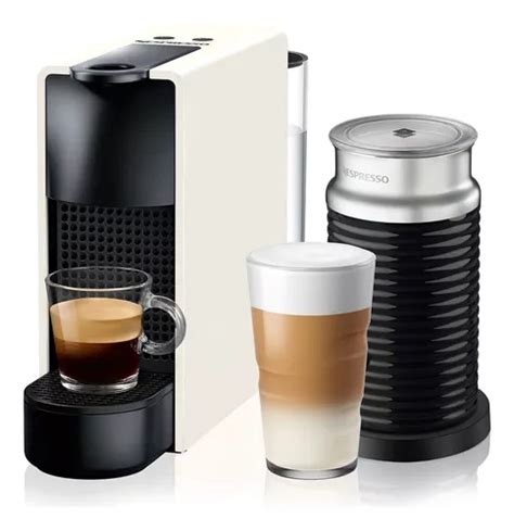 Cafeteira automática Nespresso Essenza Mini C30 aeroccino branco 19