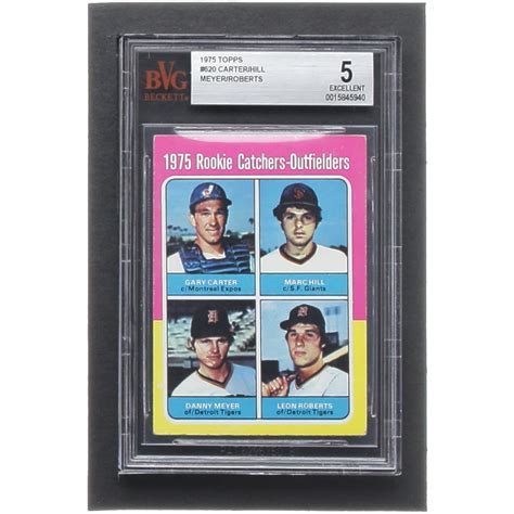 Topps Rookie Catchers And Outfielders Gary Carter Marc