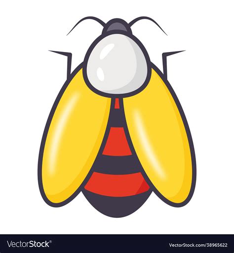 Bee Drone Royalty Free Vector Image Vectorstock