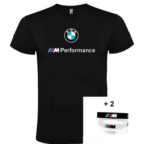 Gift Kit Black Bmw M Performance T Shirt And Bmw M Bracelets Etsy