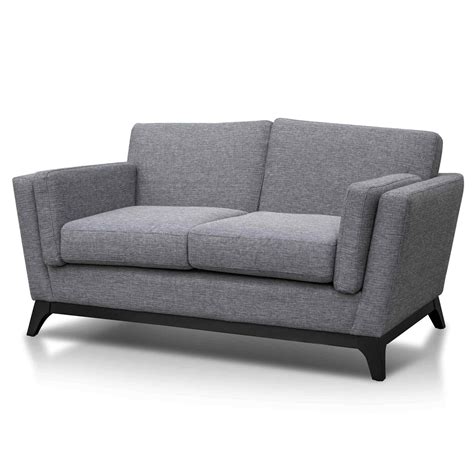 2 Seater Sofa - Graphite Grey – Furniture Valley