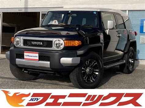 トヨタ Fjクルーザー カラーパッケージツートンルーフ愛知トヨタオリジナルaw ツートンルーフサイドステップ背面タイヤ愛知トヨタ