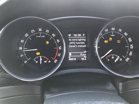 Warning Lights After Service Skoda Superb Mk Ii Briskoda