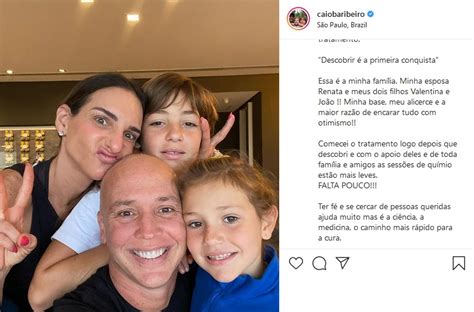 Caio Ribeiro Conscientiza F S Sobre C Ncer E Fala Da Sua Recupera O