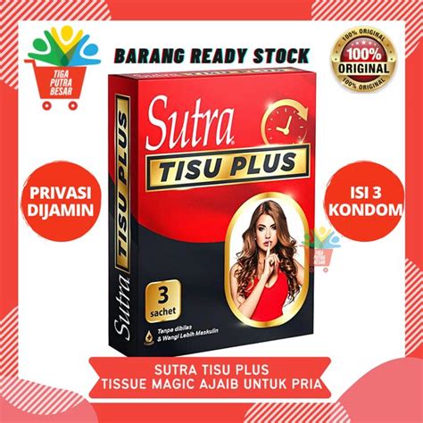 Jual Sutra Tisu Plus Tissue Magic Plus Isi Sachet Tanpa Dibilas Di