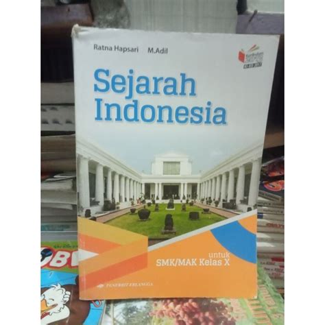 Jual Buku Sejarah Indonesia Untuk Smk Kelas Penerbit Erlangga