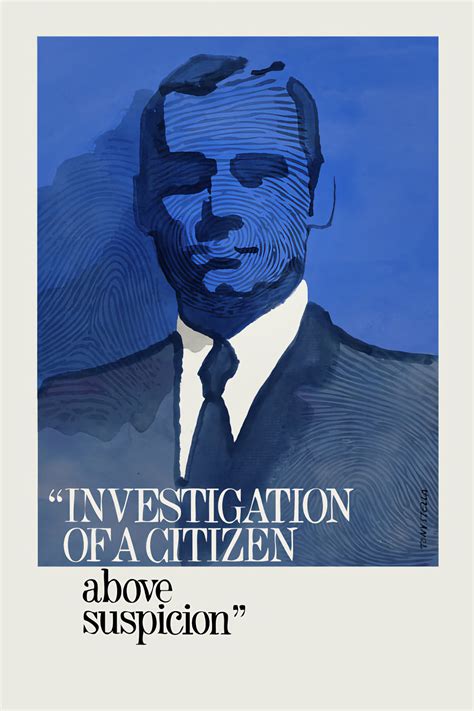 Investigation Of A Citizen Above Suspicion Posters The Movie