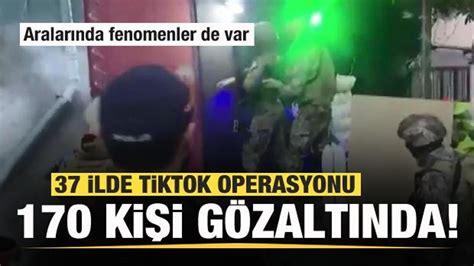 Ilde Tiktok Operasyonu G Zalt Aralar Nda Fenomenler De Var