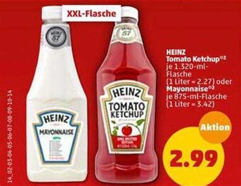 Heinz Tomato Ketchup Oder Mayonnaise Angebot Bei Penny Prospekte De