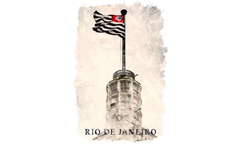 Rio De Janeiro South America Watercolor Graphic by Poster Boutique