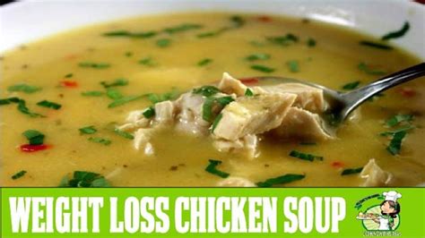 Weight Loss Chicken Soup Recipe Youtube