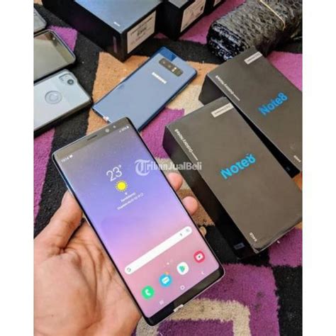 HP Samsung Galaxy Note 8 Dual Sim Ram 6GB 64GB Bekas Normal Fullset Di