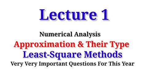 Approximations Curve Fitting Straight Line And Second Degree Parabola By