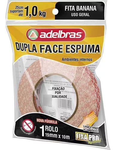 Cinta De Espuma Pro Foam Fija De Doble Cara Mm X M Mercadolibre