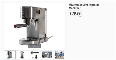 Silvercrest Slim Espresso Machine For At Lidl