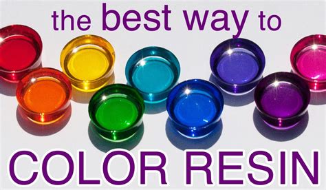 How To Add Color In Resin - Lowell Decesare's Coloring Pages