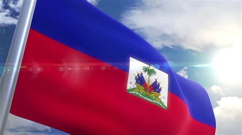 Haitian Flag Animation