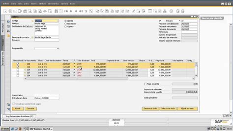 Crear Un Cobro Parcial De Una Factura En SAP Business One YouTube