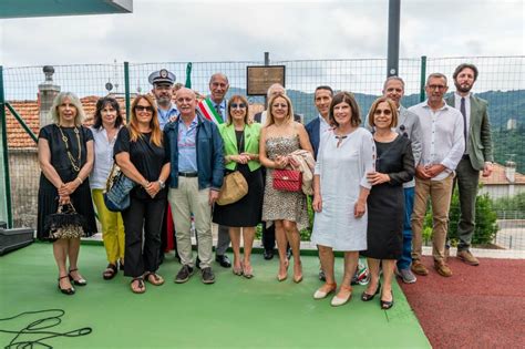 Alassio Inaugurato Il Nuovo Campetto Sportivo Polivalente I Giardini