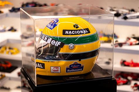 Ltima Temporada Na F R Plica Do Capacete De Ayrton Senna