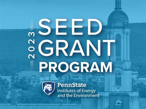 2023 Seed Grant Program Sustainability