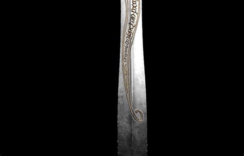 Frodo Bilbo Sword Sting Lord Of The Rings 3d Digital Download 3d Model