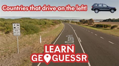 Learn GeoGuessr Left Hand Drive Countries YouTube