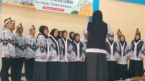 Mars PGRI Paduan Suara PGRI Cabang Gunungkencana Kabupaten Lebak