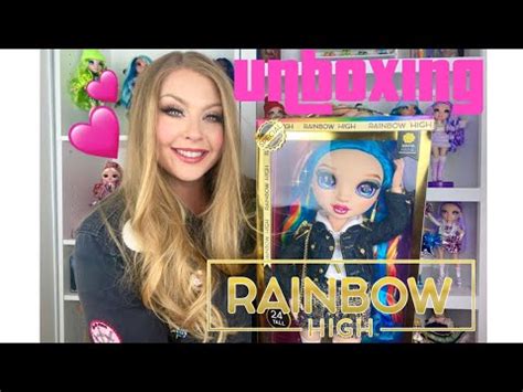 Giant Rainbow High My Runway Friend Amaya Unboxing Review YouTube